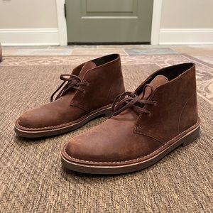 Clarks Chukkah Boot in brown leather